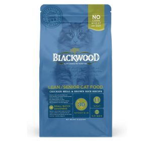 BLACKWOOD DRY SENIOR CAT FOOD CHICKEN MEAL & BROWN RICE RECIPE 1.8KG