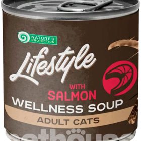 NATURE'S PROTECTION LIFESTYLE STERILISED SALMON SOUP FOR CATS WITH SALMON