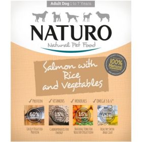 NATURO ΣΟΛΟΜΟΣ / ΡΥΖΙ / ΛΑΧΑΝΙΚΑ 400GR