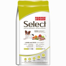SELECT ADULT MINI LAMB & RICE SUPERPREMIUM 3KG